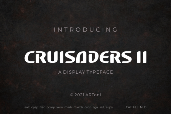 Discovering Cruisader II: A Bold Display Typeface for Modern Design