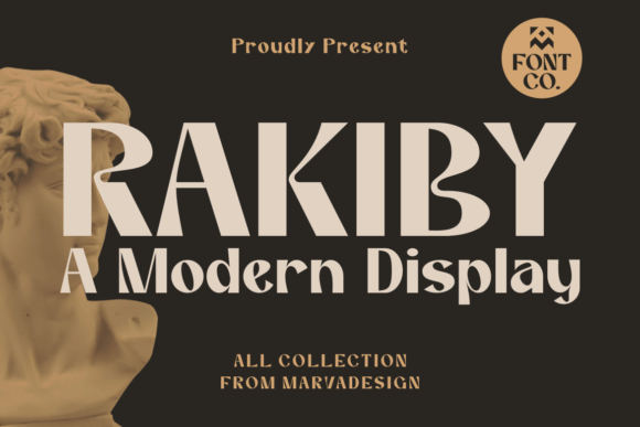 Rakiby: The Modern Display Font That Captures Attention